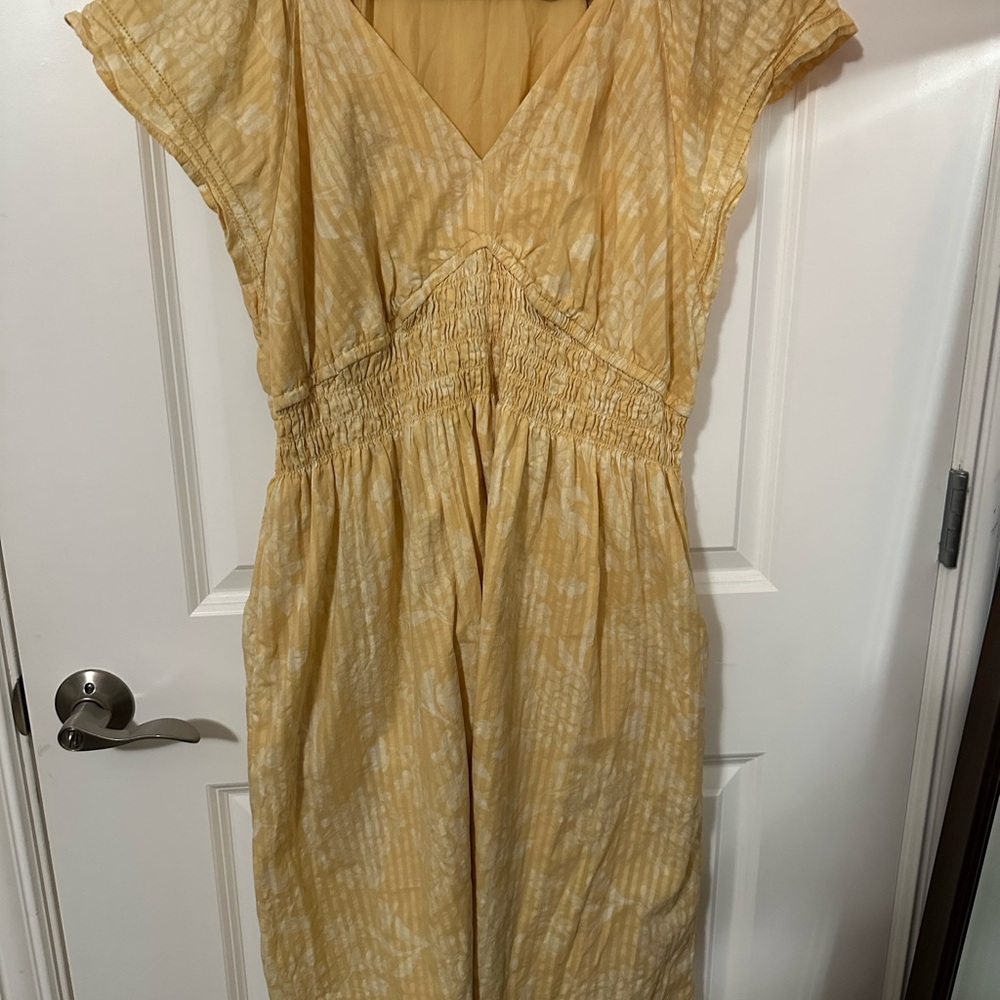 Yellow Patterned sundress